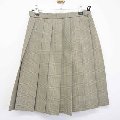 【中古】東京都 東洋高等学校 女子制服 4点（ニット・シャツ・スカート）sf025606