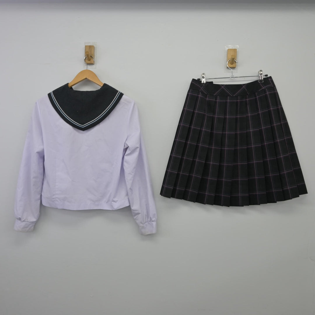 【中古制服】広島県 広島桜が丘高等学校 女子制服 5点（ブレザー・ニット・セーラー服・スカート）sf025620【リサイクル学生服】 | 中古制服 通販パレイド