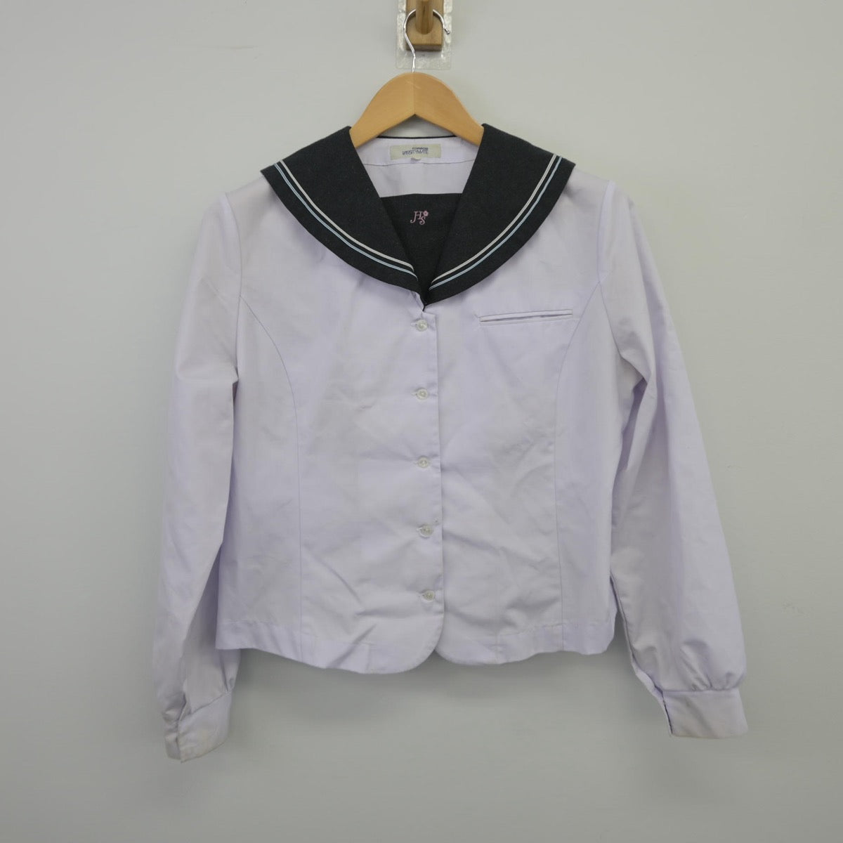 【中古】広島県 広島桜が丘高等学校 女子制服 2点（セーラー服・セーラー服）sf025622