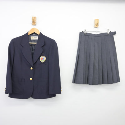 【中古】大阪府 吹田市立第一中学校 女子制服 3点（ブレザー・スカート）sf025654