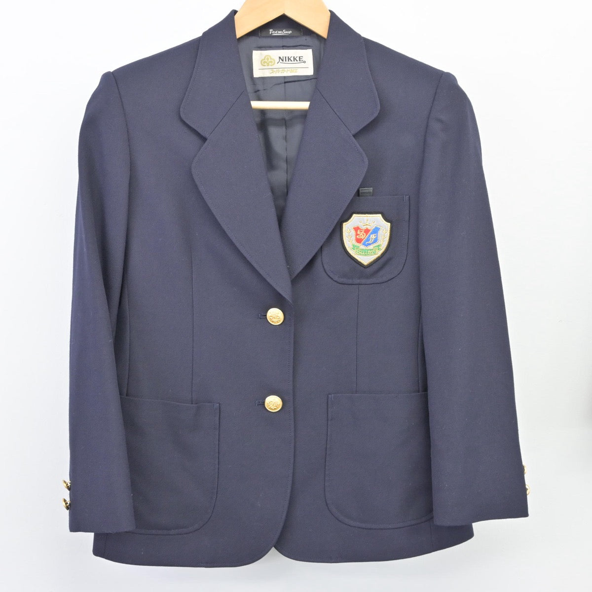 【中古】大阪府 吹田市立第一中学校 女子制服 3点（ブレザー・スカート）sf025654