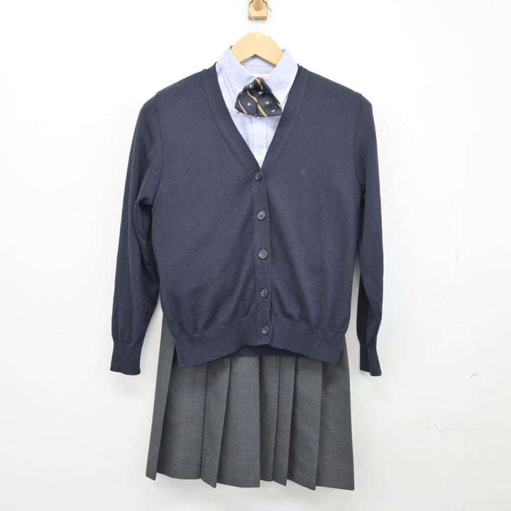 【中古制服】兵庫県 須磨学園高等学校 女子制服 4点（ニット・シャツ・スカート）sf025674【リサイクル学生服】 | 中古制服通販パレイド