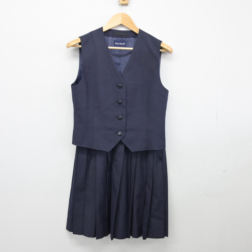 中古制服】千葉県 船橋高等学校 女子制服 2点（ベスト・スカート）sf025679【リサイクル学生服】 | 中古制服通販パレイド