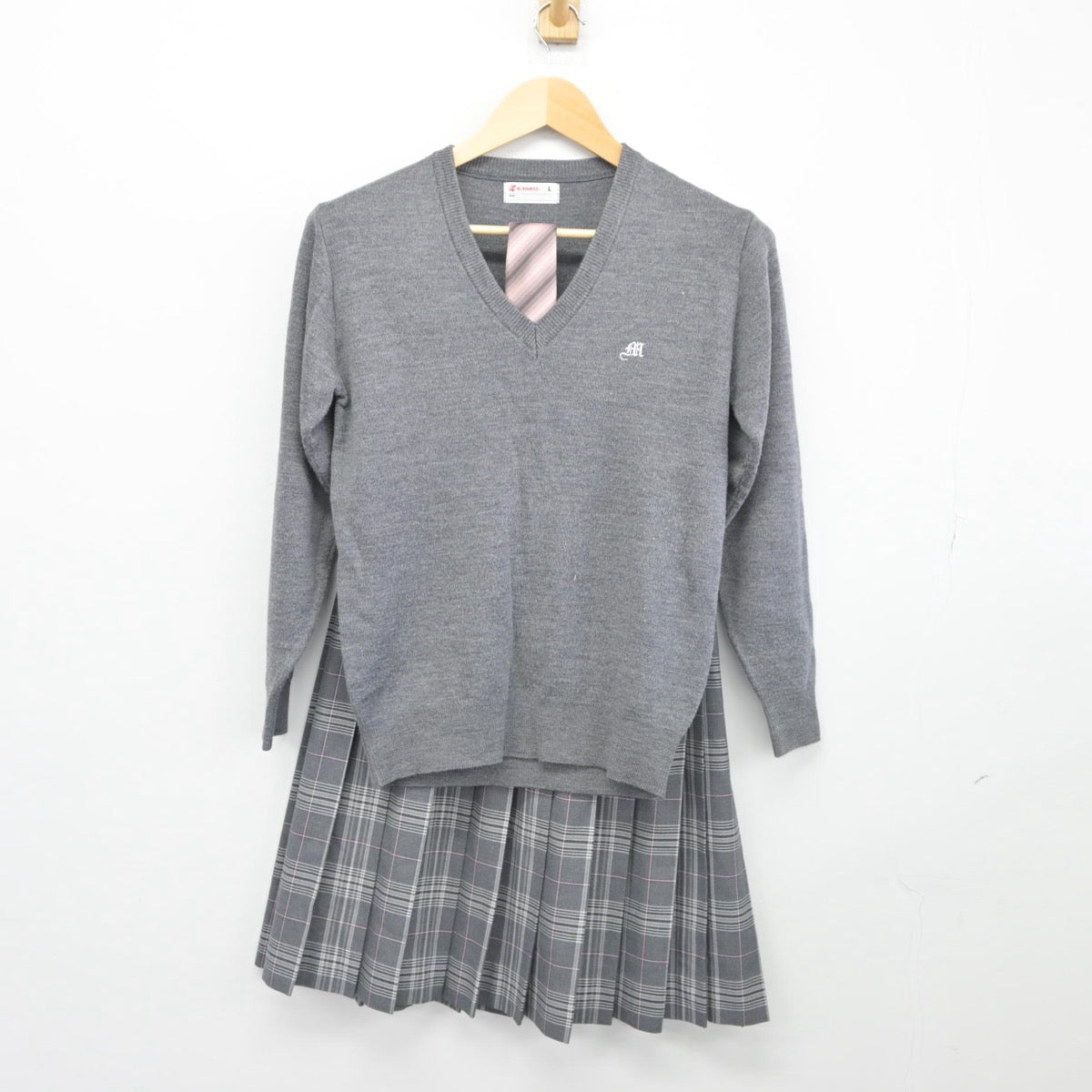 【中古】東京都 三鷹中等教育学校/前期制服 女子制服 5点（ブレザー・ニット・スカート）sf025686