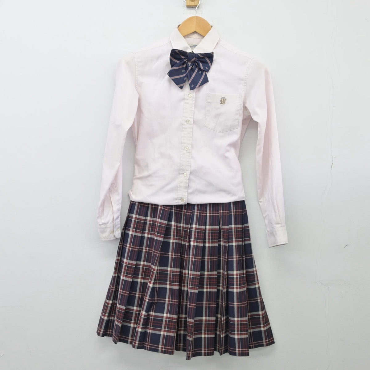 中古制服】福岡県 福岡大学附属若葉高等学校 女子制服 4点（ブレザー