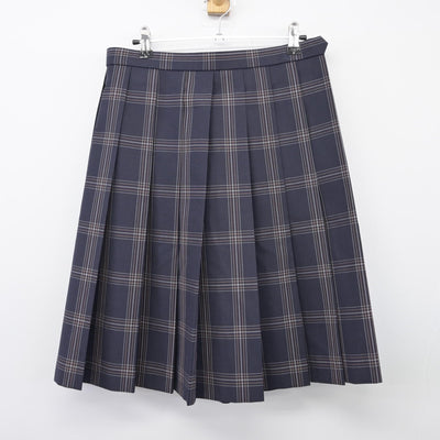 【中古】埼玉県 所沢中央高等学校 女子制服 2点（ニットベスト・スカート）sf025711