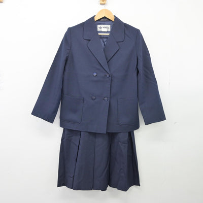 【中古】茨城県 協和中学校 女子制服 3点（ブレザー・スカート）sf025712