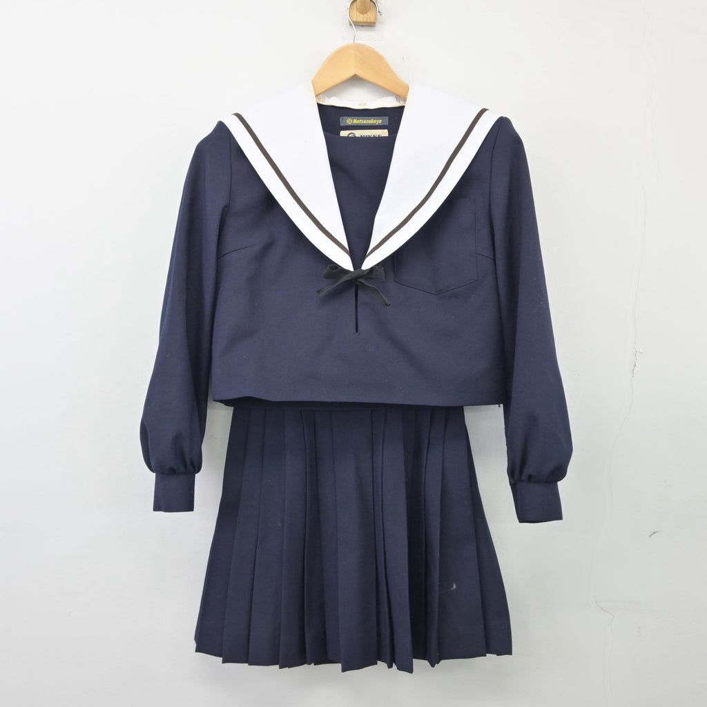 中古制服】愛知県 旭丘高等学校 女子制服 4点（セーラー服・セーラー服・スカート）sf025719【リサイクル学生服】 | 中古制服通販パレイド