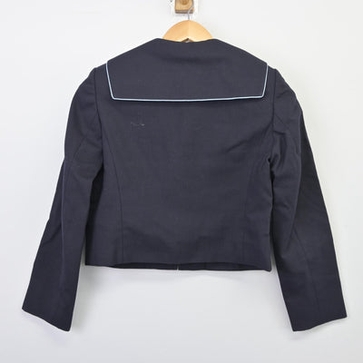 【中古】静岡県 熱海中学校 女子制服 4点（セーラー服・スカート）sf025728