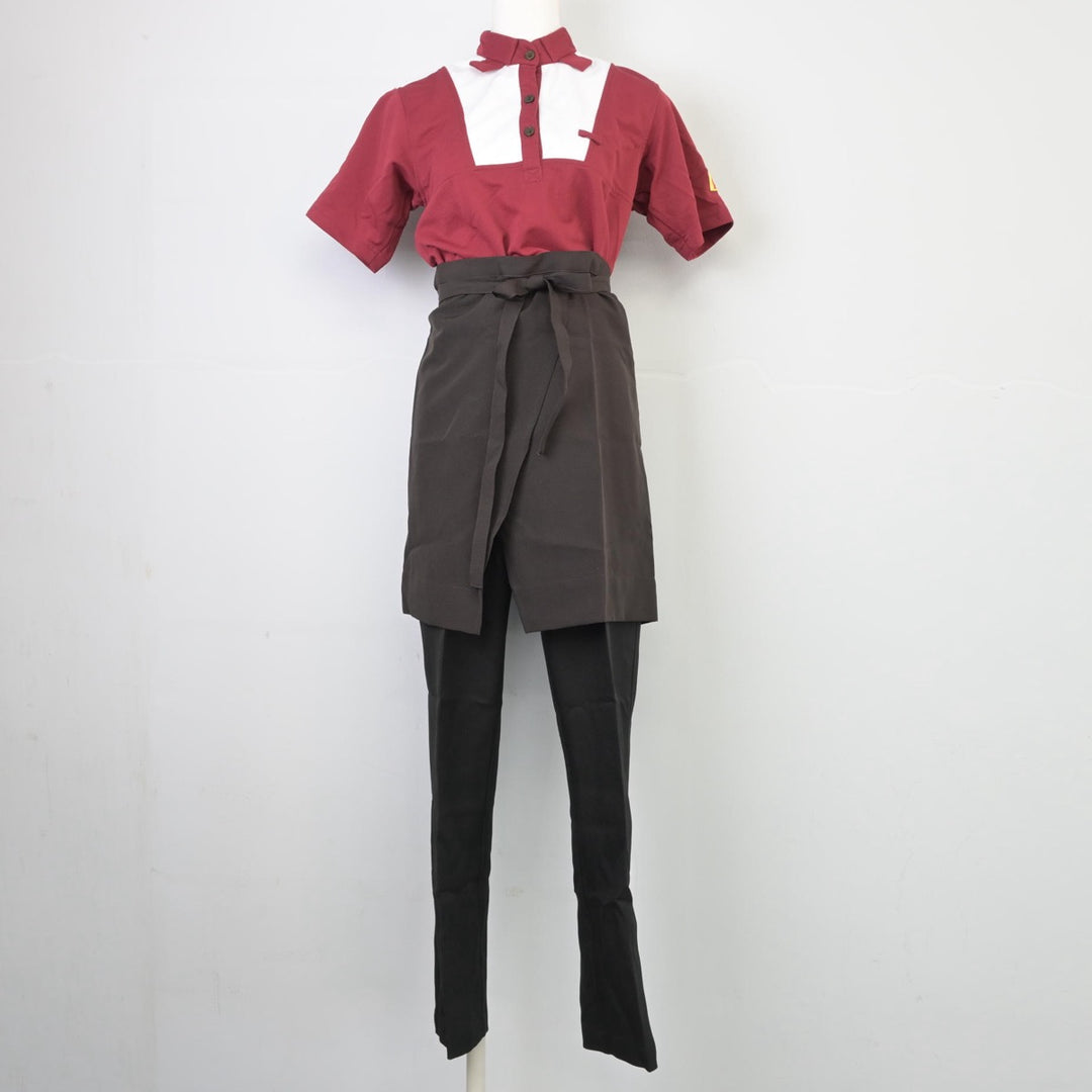 【中古制服】 すき家 女子制服 4点（シャツ・ズボン・エプロン / サロン）sf025731【リサイクル学生服】 | 中古制服通販パレイド