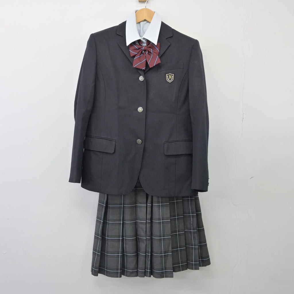 広島県 如水館高等学校 女子制服 2点 - コスプレ衣装