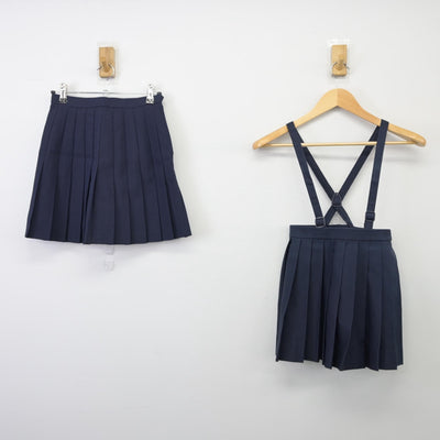 【中古】静岡県 熱海第二小学校 女子制服 2点（スカート・スカート）sf025735