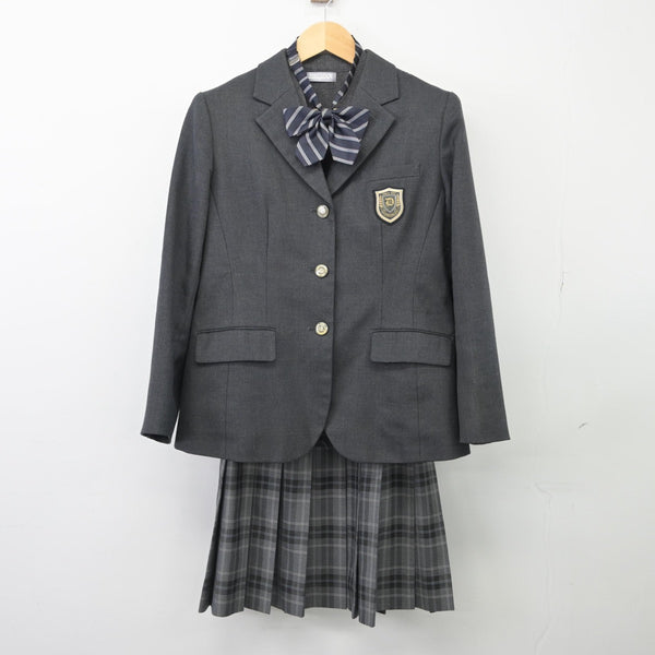 中古制服】大阪府 大商学園高等学校 女子制服 4点（ブレザー・ニットベスト・スカート）sf025742【リサイクル学生服】 | 中古制服通販パレイド