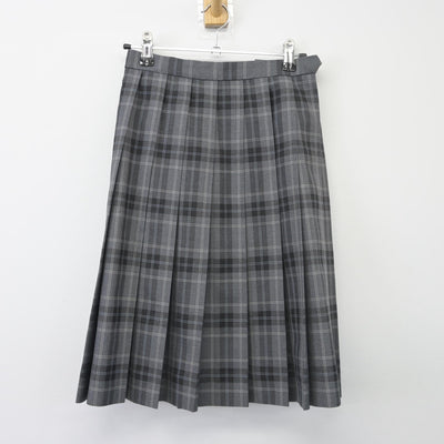 【中古】大阪府 大商学園高等学校 女子制服 4点（ブレザー・ニットベスト・スカート）sf025742