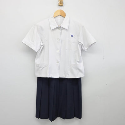 【中古】長崎県 北陽台高等学校 女子制服 2点（シャツ・スカート）sf025755