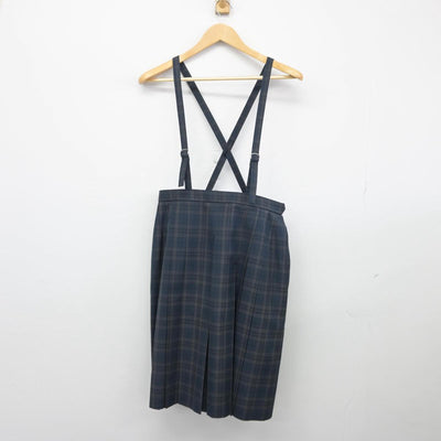 【中古】長崎県 長与町立高田中学校 女子制服 3点（ブレザー・ベスト・スカート）sf025756