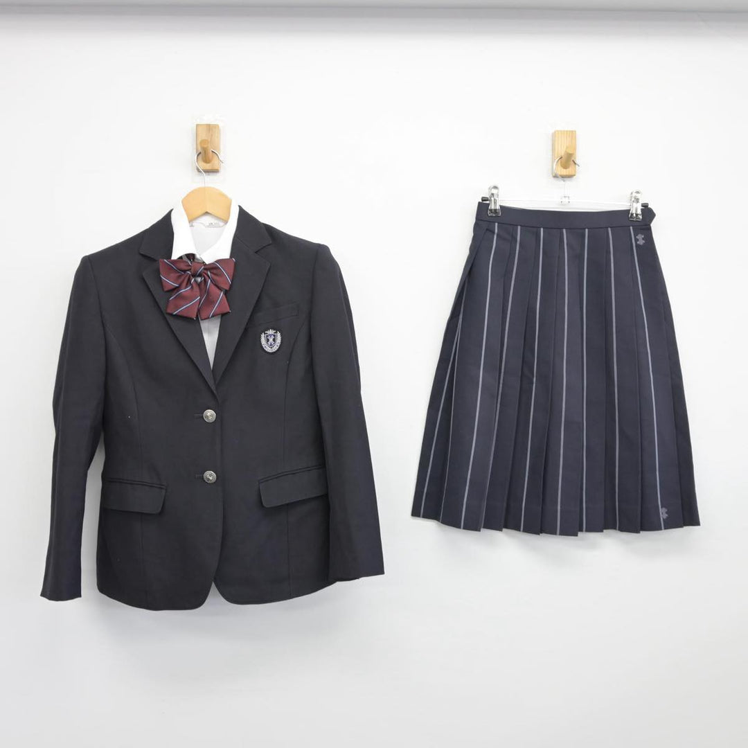 中古制服】広島県 如水館高等学校 女子制服 5点（ブレザー・シャツ・スカート）sf025768【リサイクル学生服】 | 中古制服通販パレイド