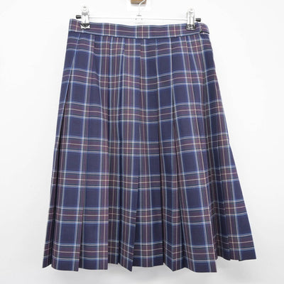 【中古】神奈川県 白鵬女子高等学校 女子制服 5点（ブレザー・シャツ・ニット・スカート）sf025775