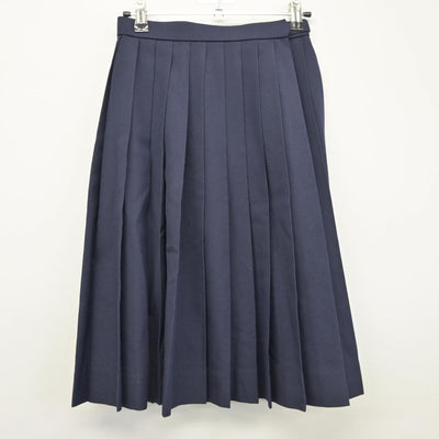 【中古】山口県 田布施中学校 女子制服 4点（セーラー服・スカート）sf025792