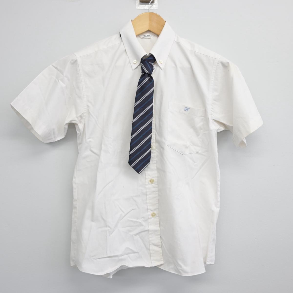 【中古】茨城県 霞ヶ浦高等学校 女子制服 3点（シャツ・スカート）sf025796