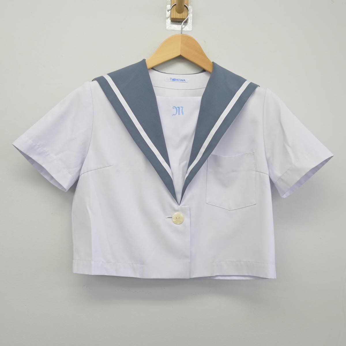 【中古】大分県 舞鶴高等学校 女子制服 3点（セーラー服・ニット）sf025799