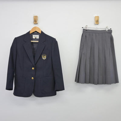 【中古】大阪府 蹉_中学校 女子制服 3点（ブレザー・スカート・スカート）sf025807