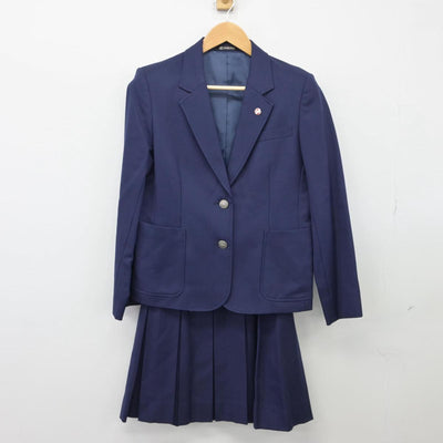 【中古】神奈川県 深沢高等学校 女子制服 3点（ブレザー・スカート・スカート）sf025816