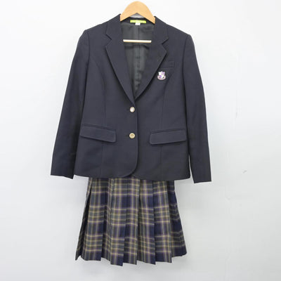 【中古】愛知県 愛知工業大学名電高等学校 女子制服 2点（ブレザー・スカート）sf025827