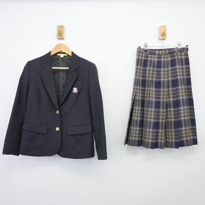 【中古】愛知県 愛知工業大学名電高等学校 女子制服 2点（ブレザー・スカート）sf025827