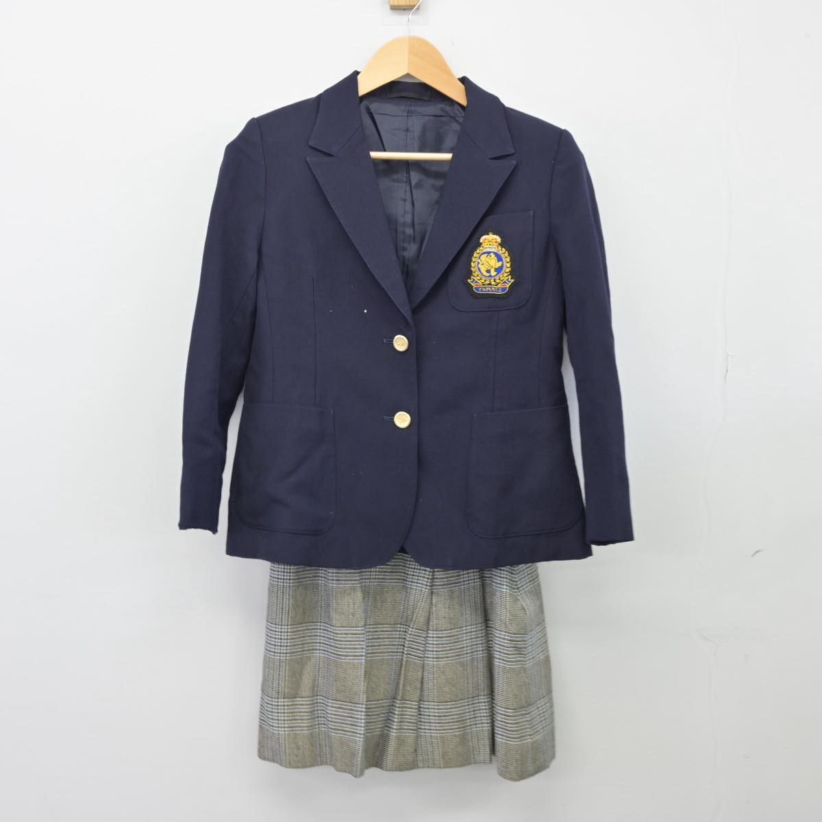 【中古】神奈川県 山手学院高等学校 女子制服 4点（ブレザー・スカート）sf025836