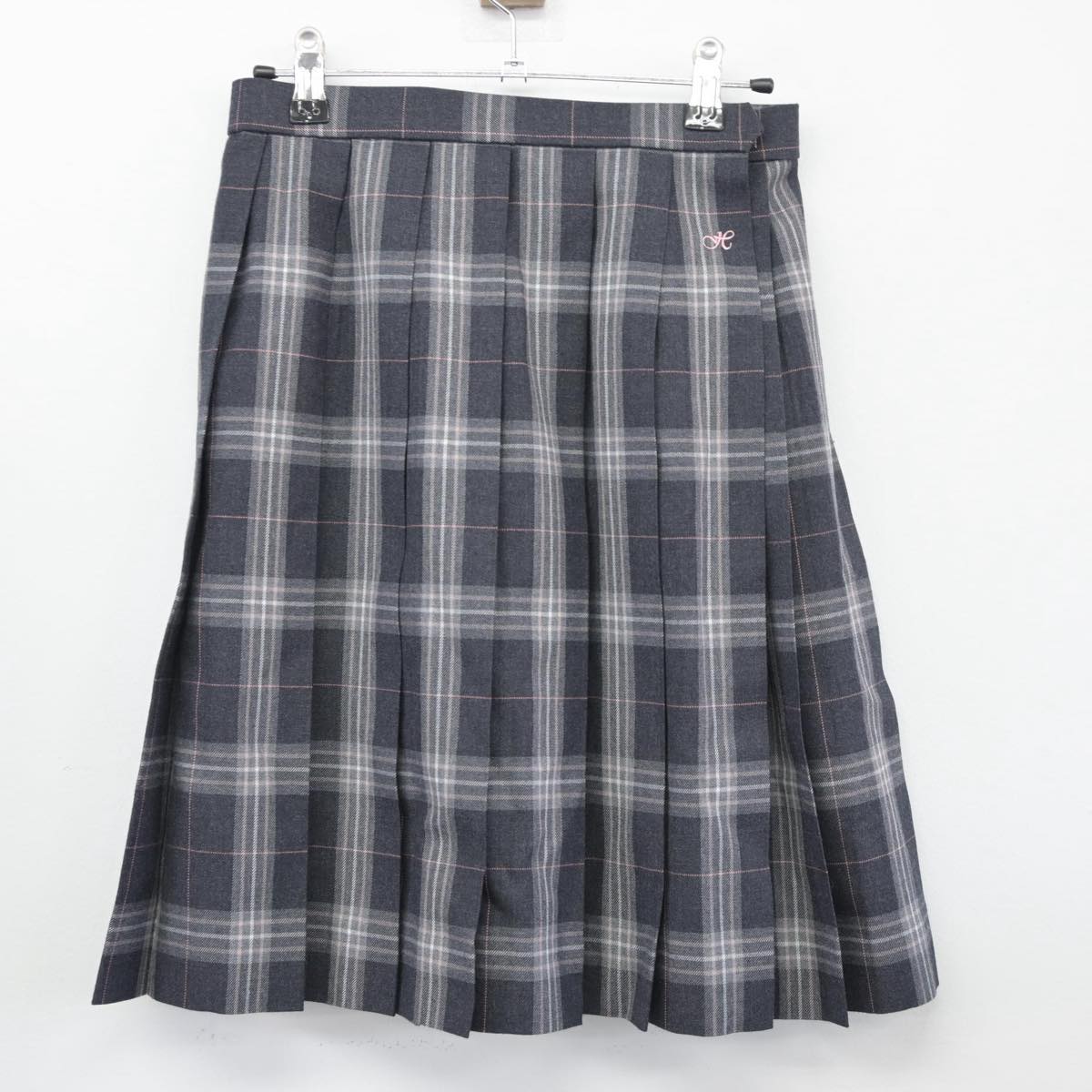 【中古】東京都 豊南高等学校 女子制服 6点（ブレザー・ニット・シャツ・スカート）sf025838