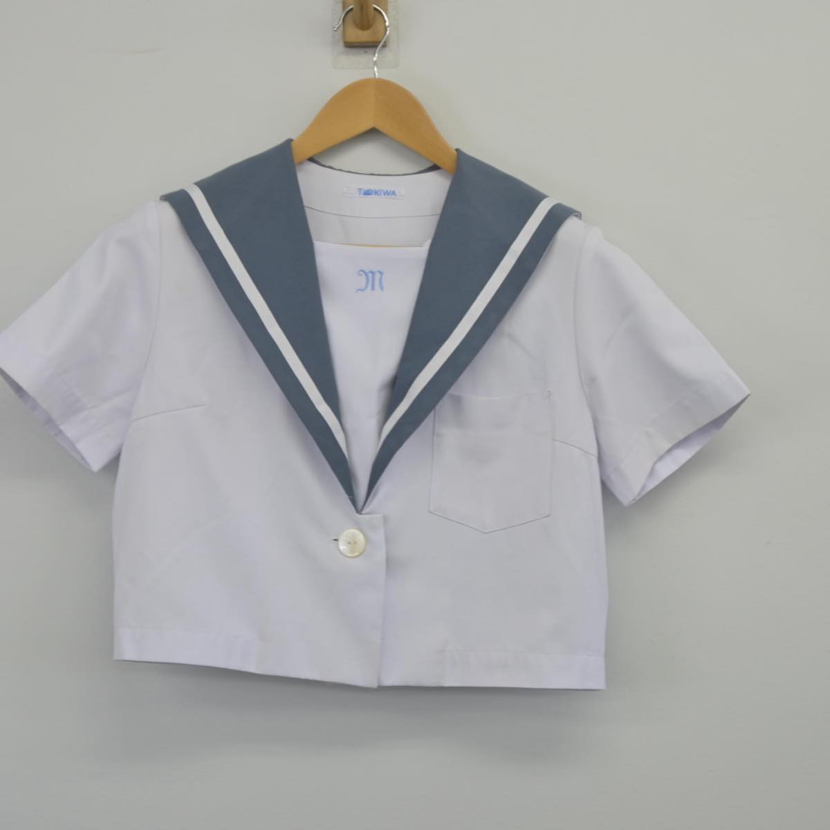 【中古】大分県 舞鶴高等学校 女子制服 3点（ニット・セーラー服）sf025843