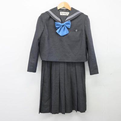 【中古】茨城県 聖徳大学附属取手聖徳女子高等学校 女子制服 4点（セーラー服・スカート）sf025845