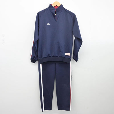 【中古】福岡県 三宅中学校 女子制服 2点（ジャージ 上・ジャージ 下）sf025854