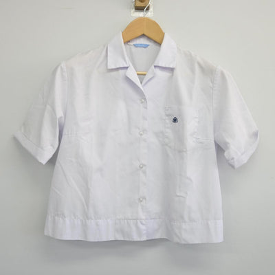 【中古】高知県 城北中学校 女子制服 2点（シャツ・スカート）sf025855