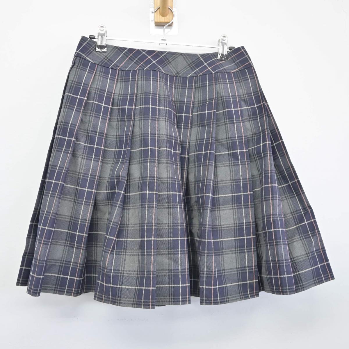 【中古】福岡県 朝倉光陽高等学校 女子制服 2点（シャツ・スカート）sf025863