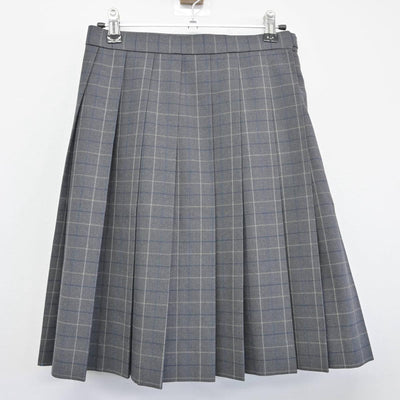 【中古】岡山県 岡山芳泉高等学校 女子制服 3点（ニット・スカート）sf025871