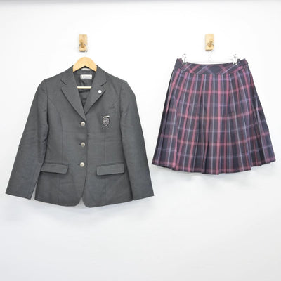 【中古】埼玉県 秋草学園高等学校 女子制服 3点（ブレザー・スカート）sf025884