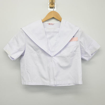 【中古】福岡県 諏訪中学校 女子制服 1点（セーラー服）sf025922