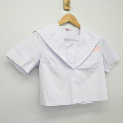 【中古】福岡県 諏訪中学校 女子制服 1点（セーラー服）sf025922