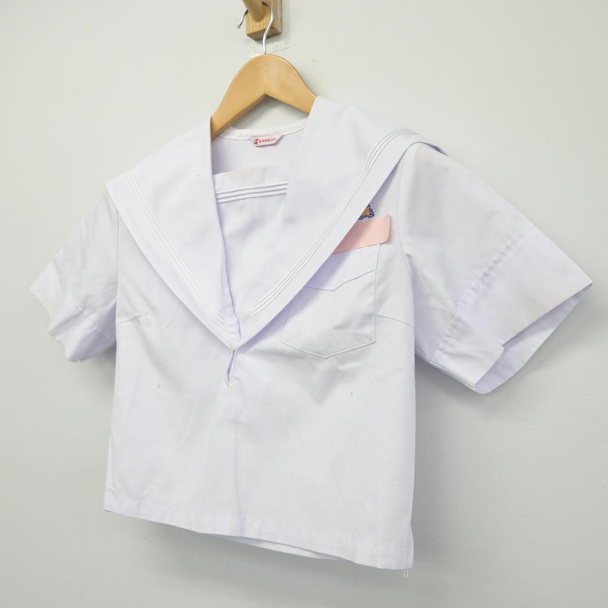 【中古】福岡県 諏訪中学校 女子制服 1点（セーラー服）sf025922