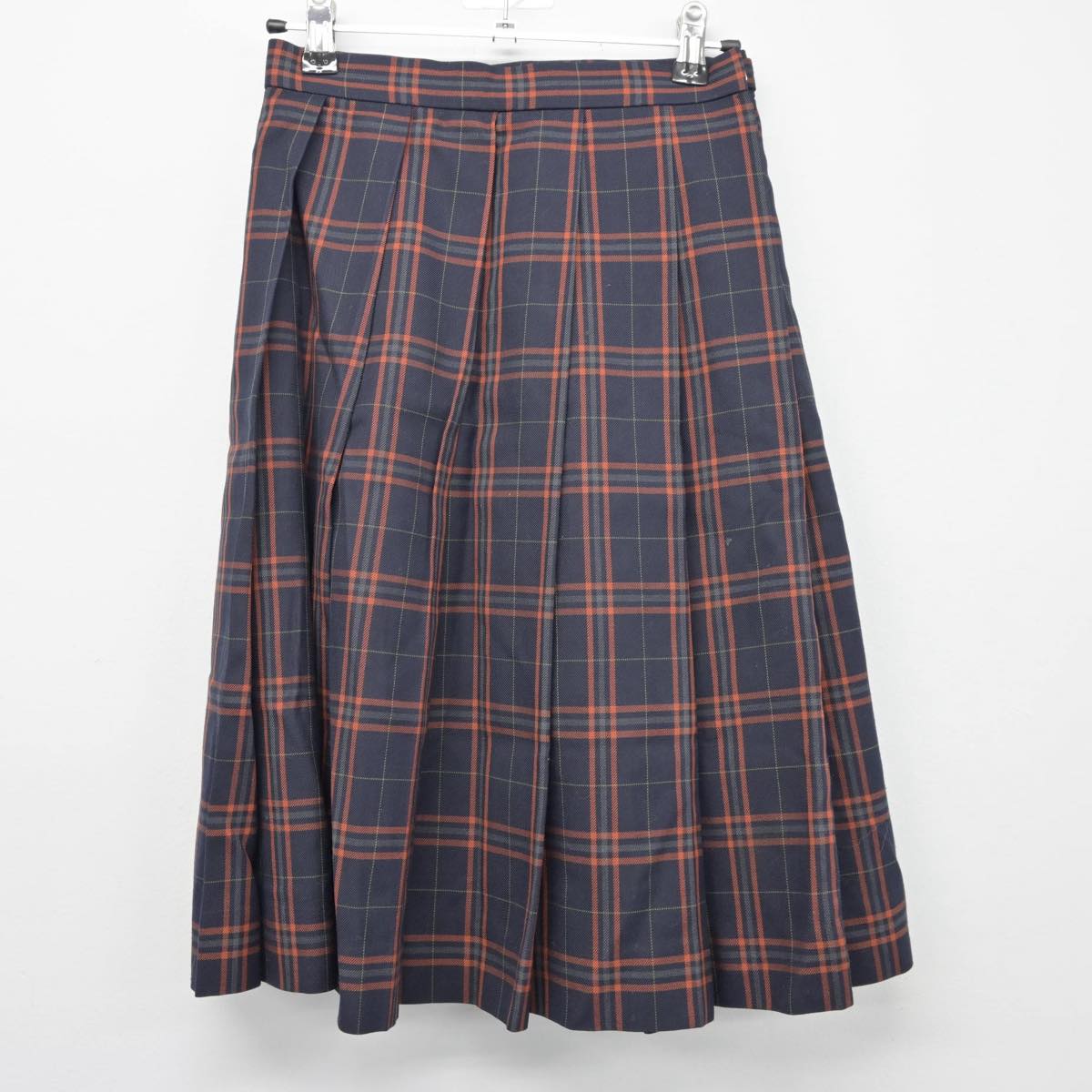 【中古】大阪府 大阪桐蔭中学校・高等学校 女子制服 2点（ベスト・スカート）sf025931