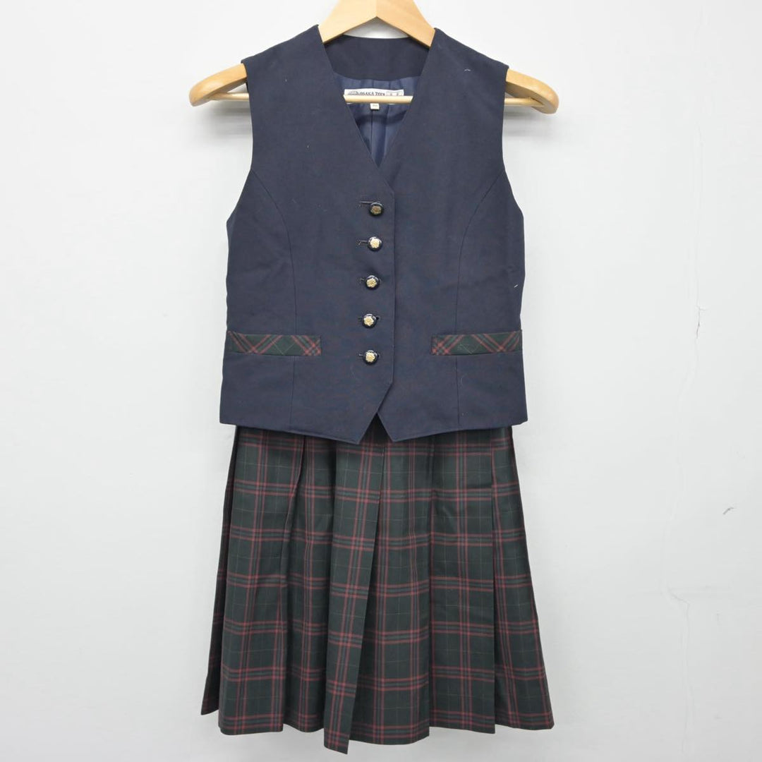 中古制服】大阪府 大阪桐蔭中学校・高等学校 女子制服 2点