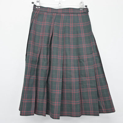 【中古】大阪府 大阪桐蔭中学校・高等学校 女子制服 2点（ベスト・スカート）sf025936