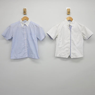 【中古】福岡県 福翔高等学校 女子制服 2点（シャツ）sf025939