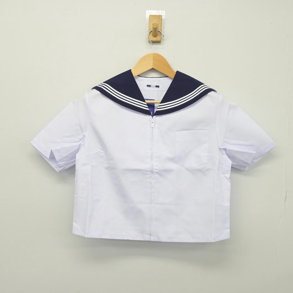 【中古】富山県 高岡高等学校 女子制服 2点（セーラー服・セーラー服）sf025945