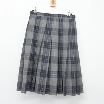 【中古】神奈川県 日本大学高等学校 女子制服 3点（ニットベスト・シャツ・スカート）sf025957