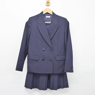 【中古】神奈川県 横浜平沼高等学校 女子制服 2点（ブレザー・スカート）sf025960