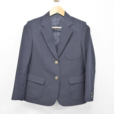 【中古】神奈川県 万騎が原中学校 女子制服 3点（ブレザー・スカート）sf025964