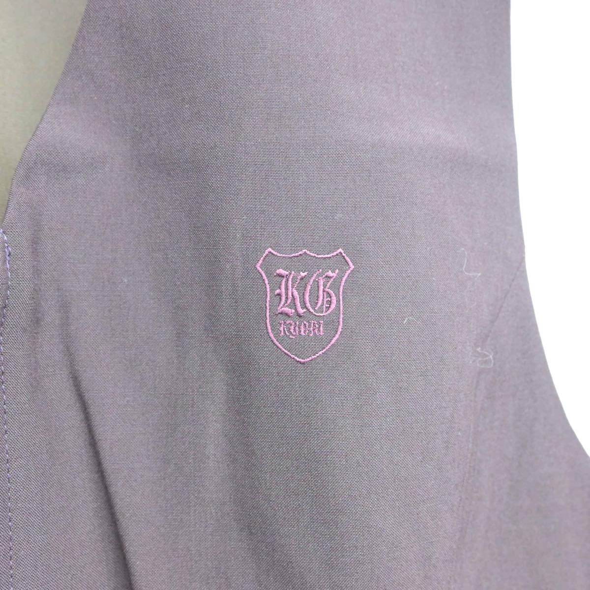 【中古】群馬県 共愛学園高等学校 女子制服 2点（ベスト・シャツ）sf025969